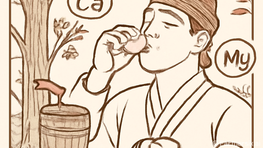 고로쇠물의 놀라운 효능을 극대화하는 방법