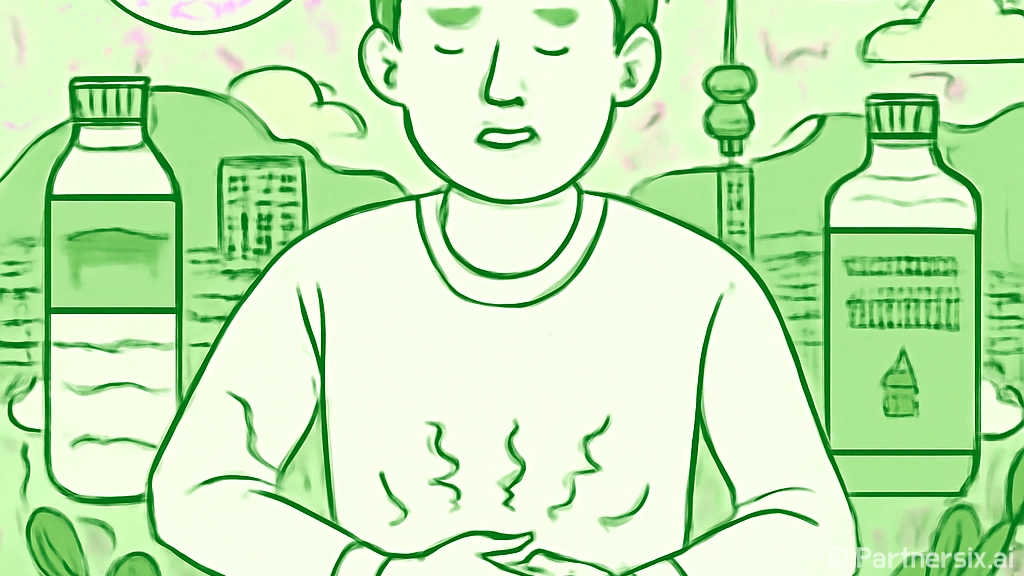 장염 증상을 완화하…