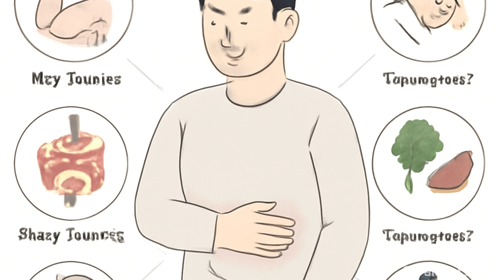 왼쪽 옆구리 통증을…