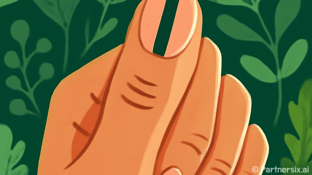 손톱에 검은세로줄이…