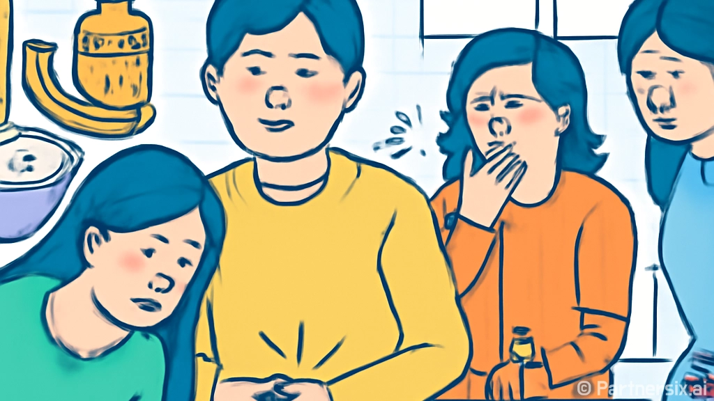 장염 증상을 완화하…