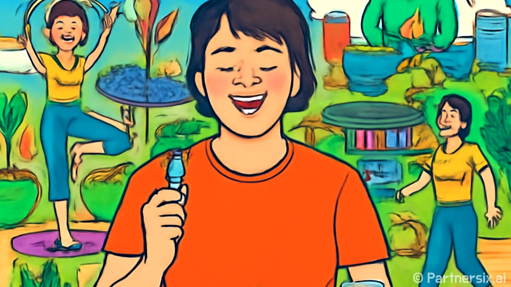 김신영의 건강 관리…