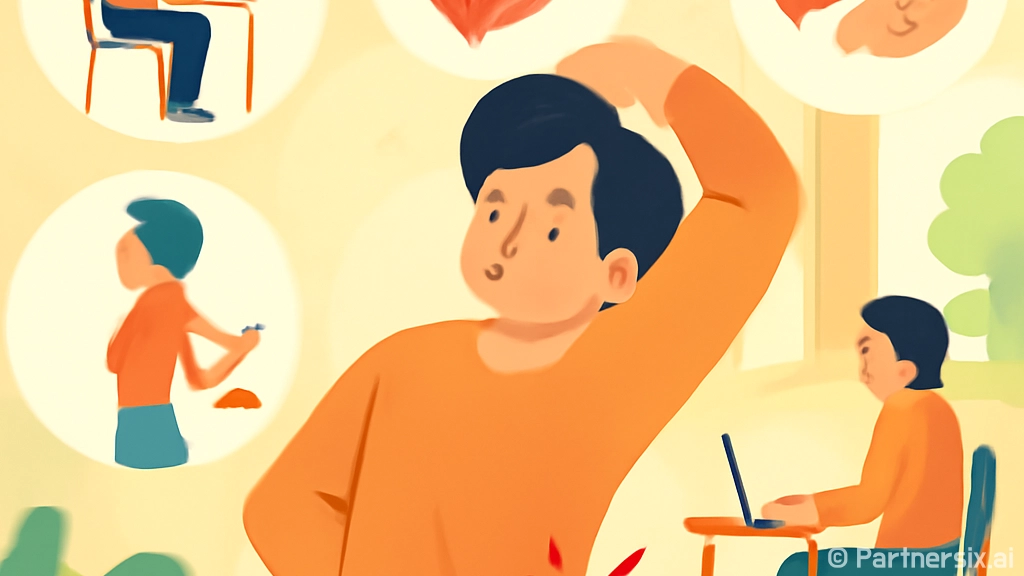 오른쪽 등 통증을 …