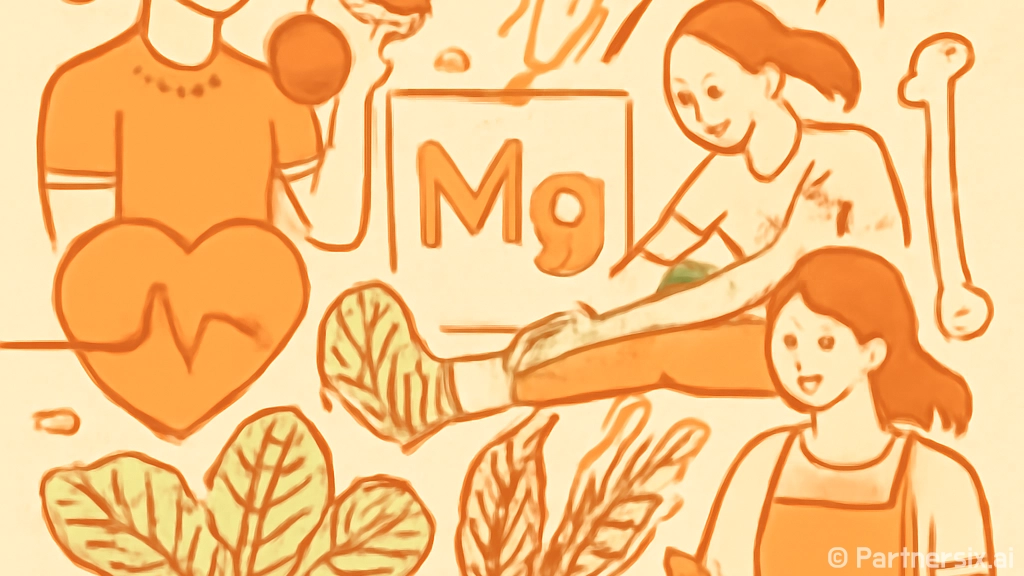 마그네슘의 놀라운 효능과 섭취 방법