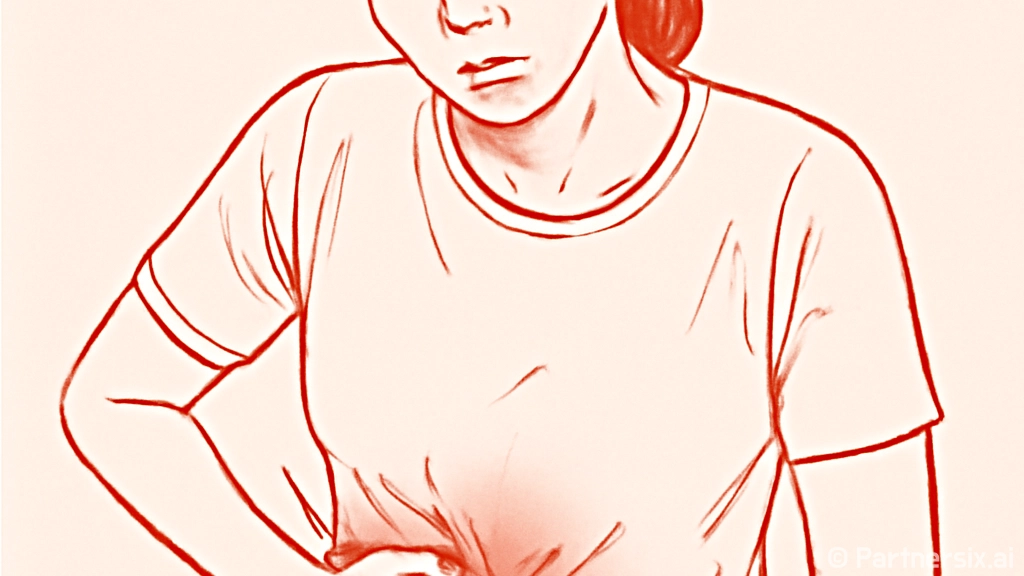 왼쪽 옆구리 통증의…