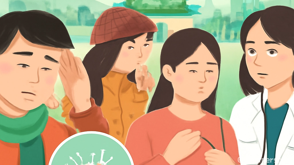 B형 독감 증상을 …