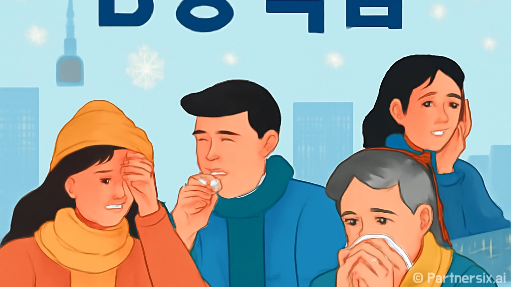 B형 독감 증상을 …