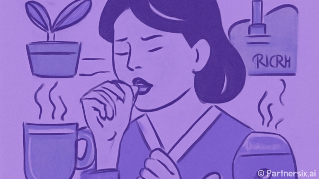 기침을 멈추는 방법…