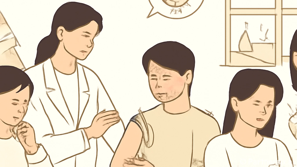 B형 독감 증상을 …