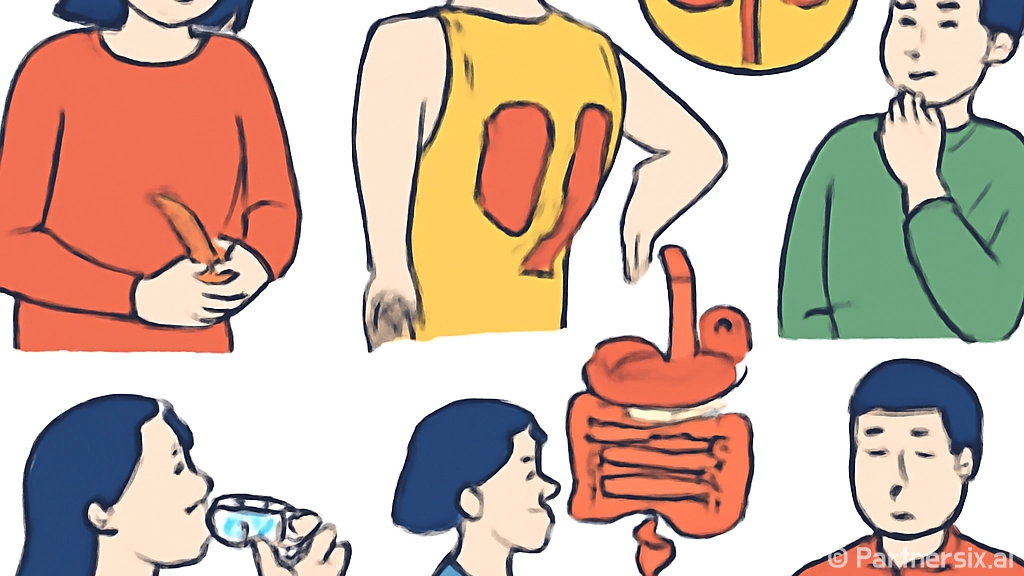 오른쪽 옆구리 통증…
