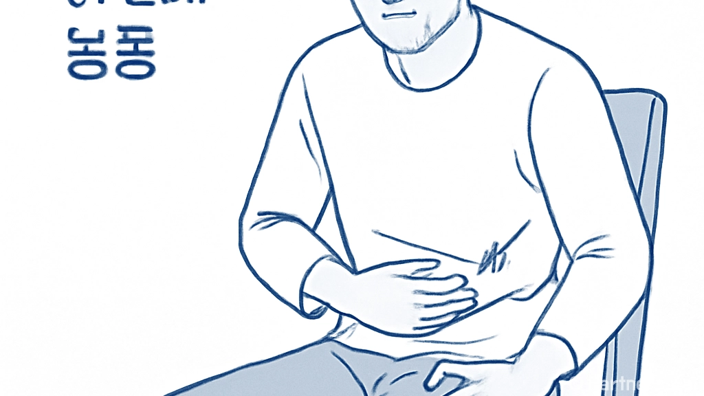 왼쪽 아랫배 통증을…