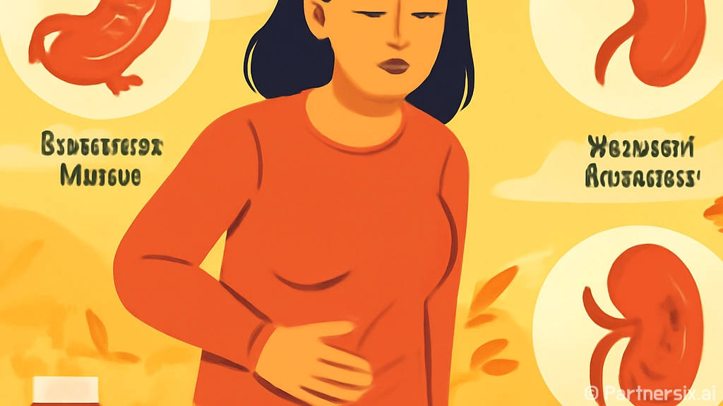 왼쪽 옆구리 통증을…