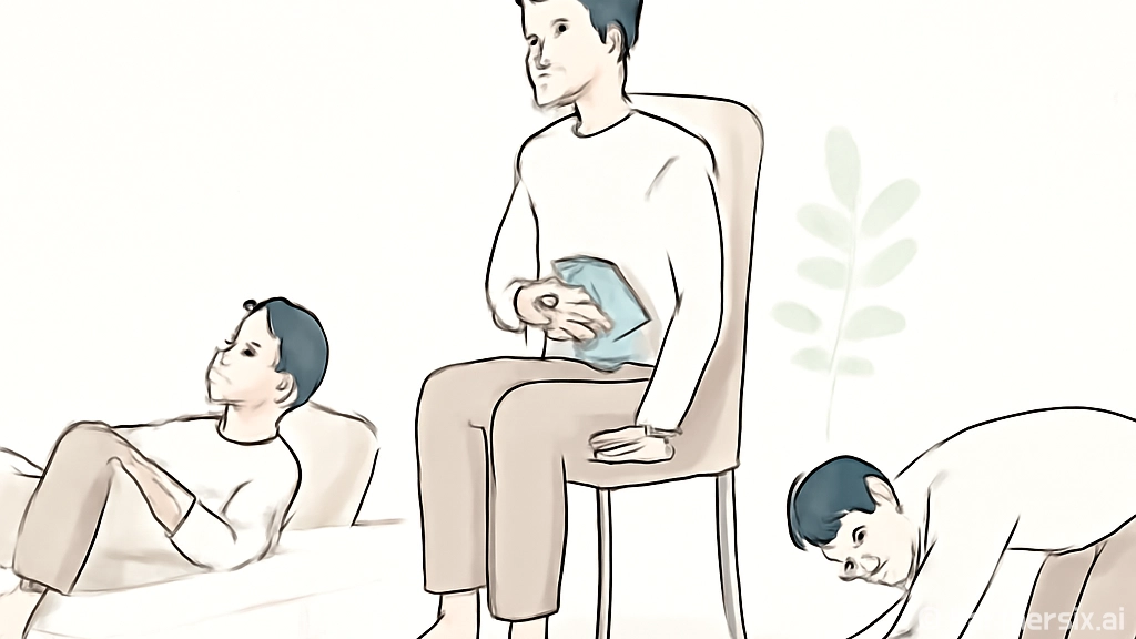 허리 삐끗했을 때 …