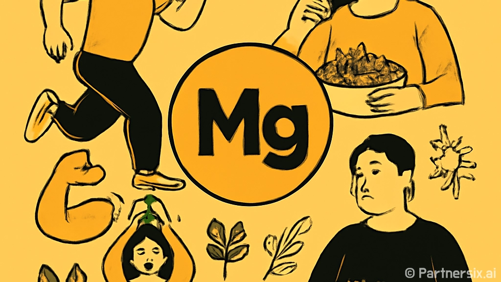 마그네슘의 효능을 …