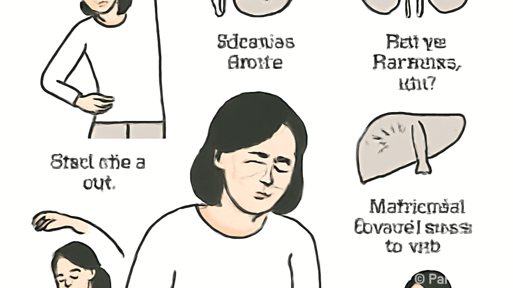 오른쪽 옆구리 통증…