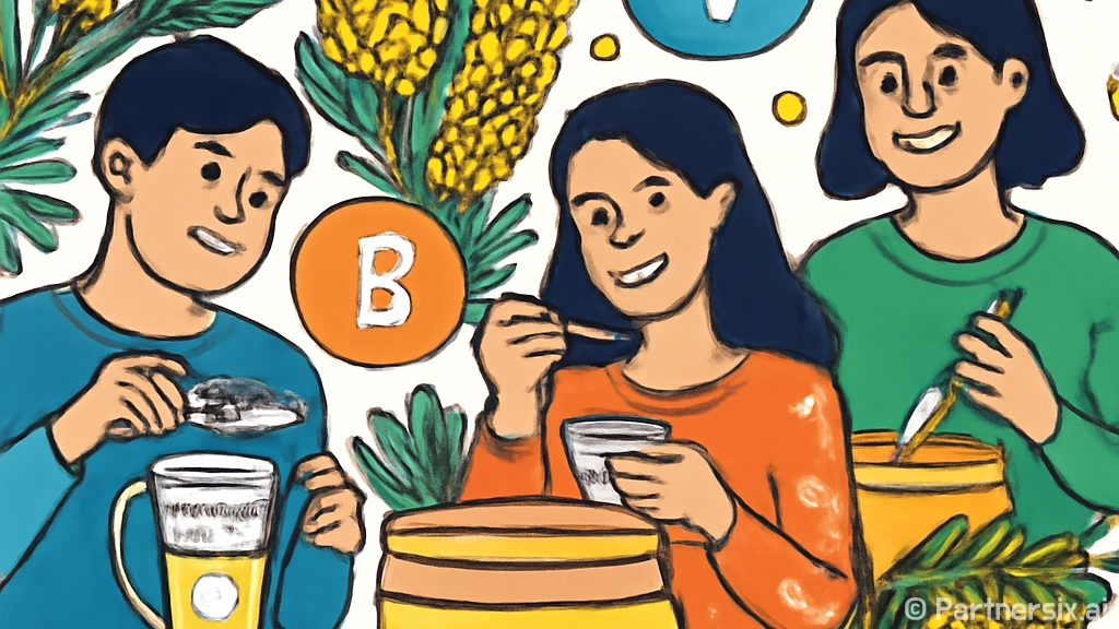 송화가루의 건강 효…