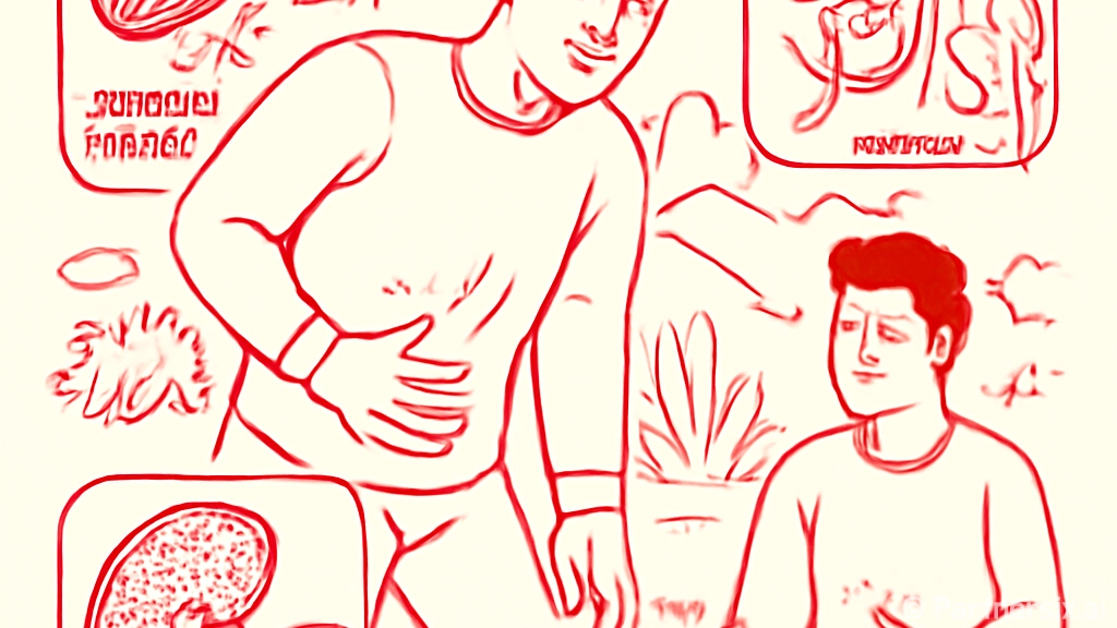 오른쪽 옆구리 통증…