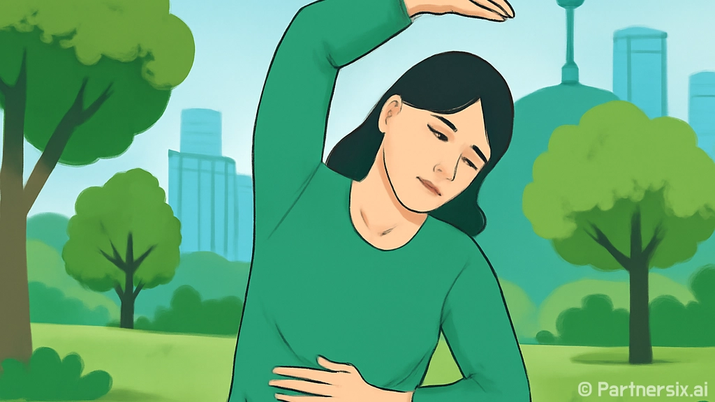 왼쪽 옆구리 통증을 완화하는 방법