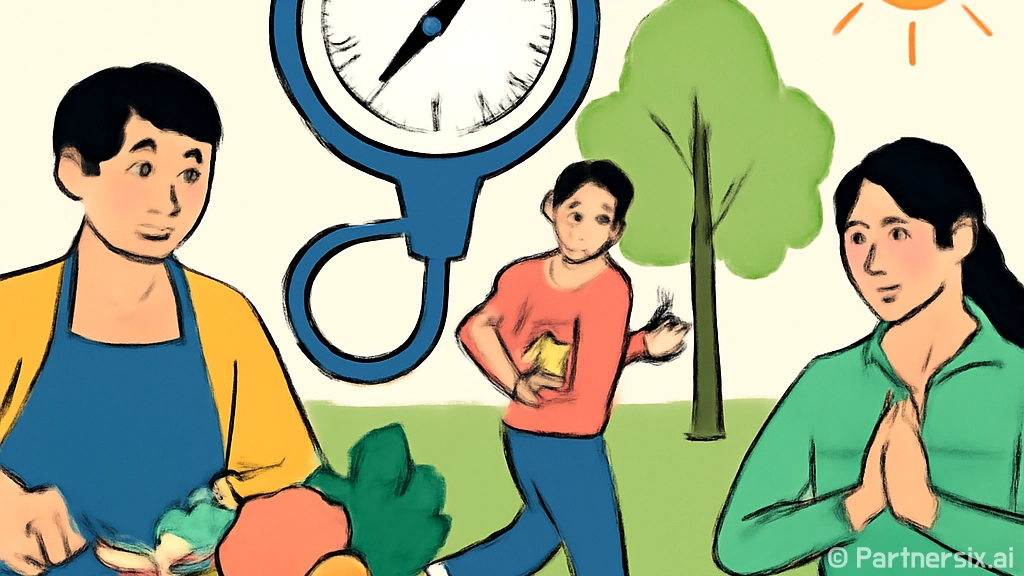 자연스럽게 혈압 낮…