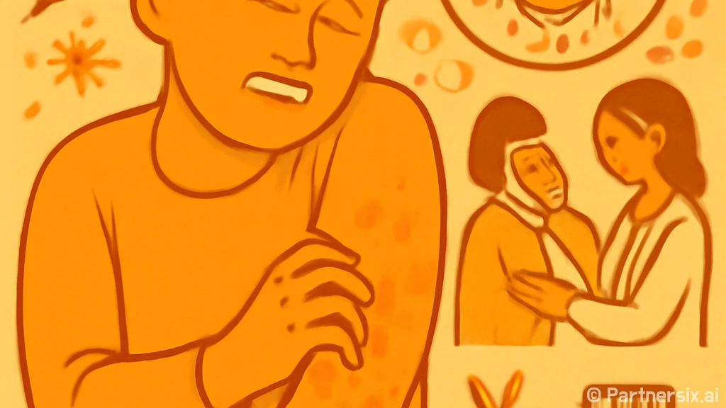 옴 증상을 관리하고…