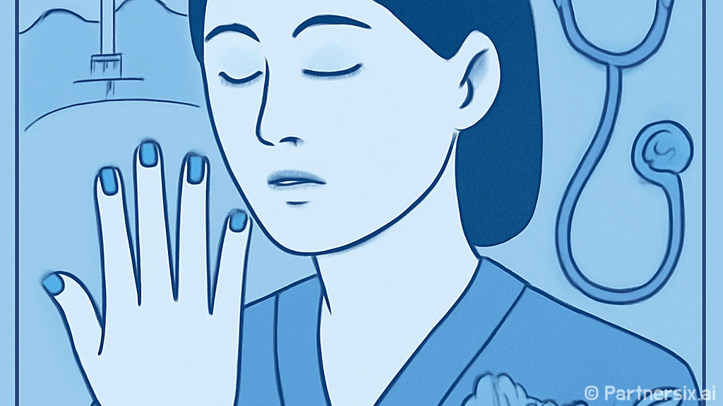 손톱에 검은 세로줄…