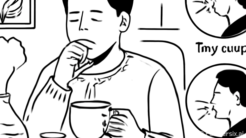 기침을 멈추는 방법…