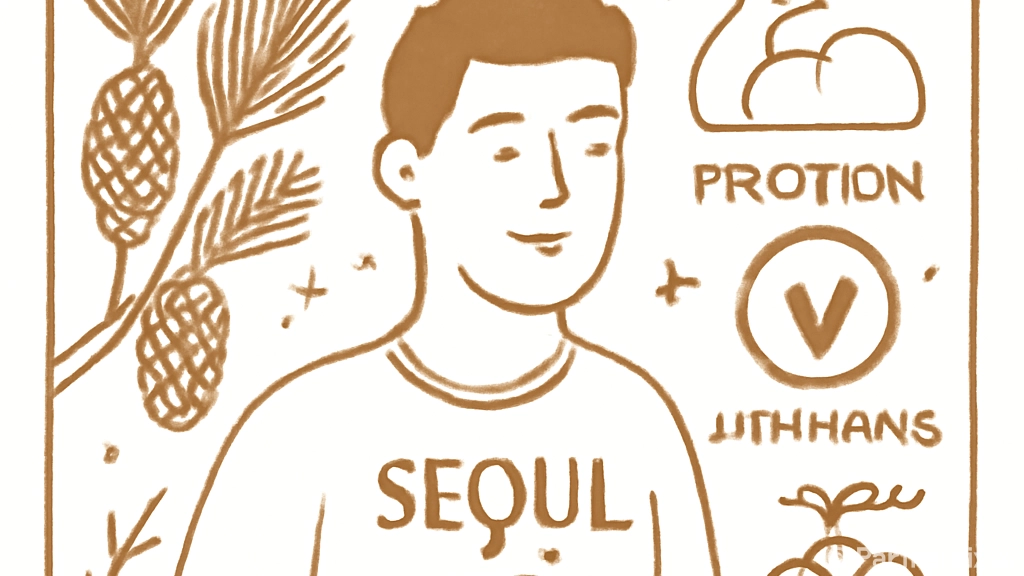 송화가루를 활용하여…