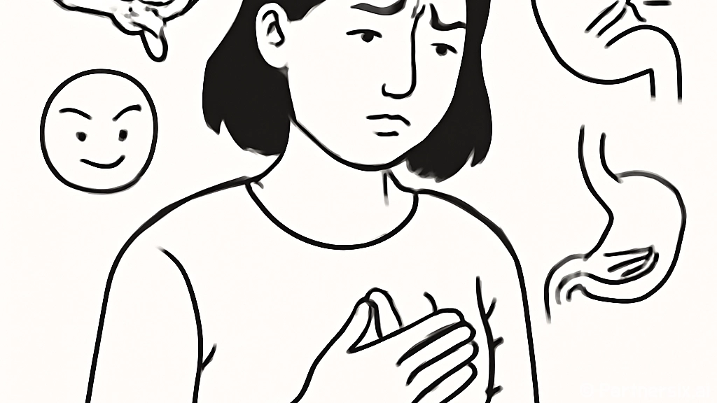 오른쪽 가슴 통증을…