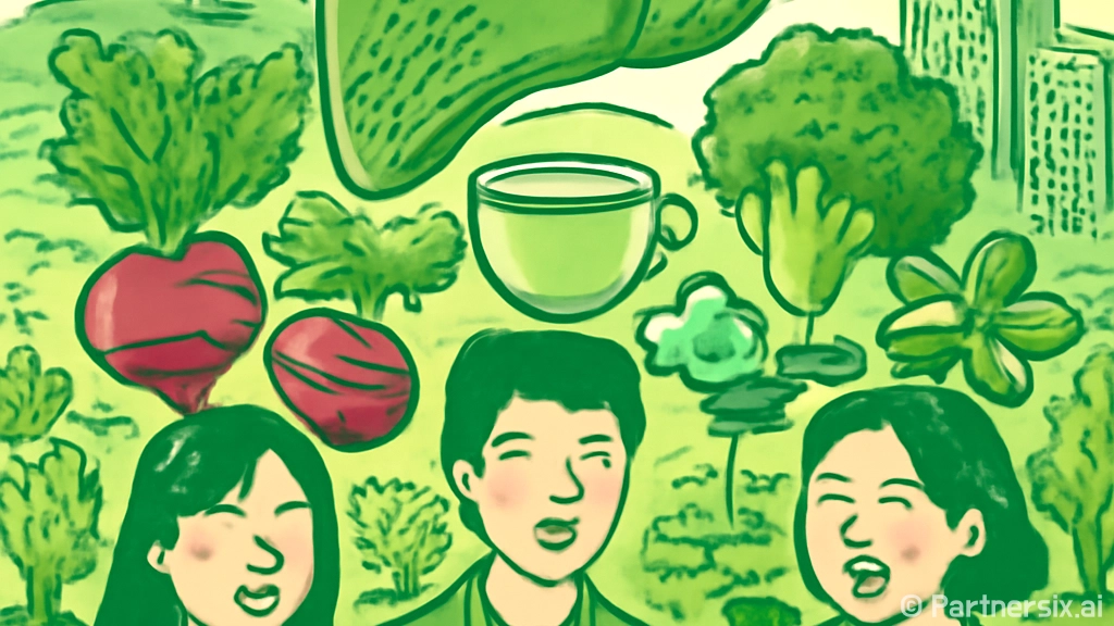 간 건강을 위한 음…