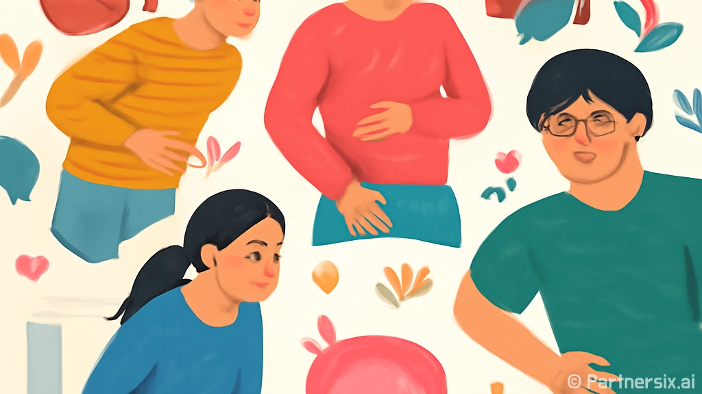 오른쪽 옆구리 통증…