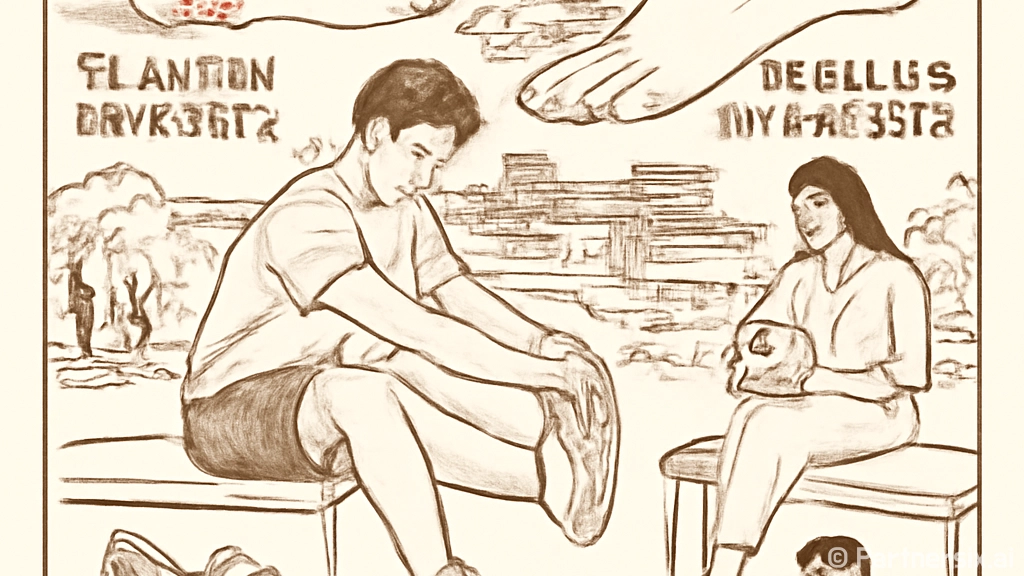 발바닥 통증을 완화…