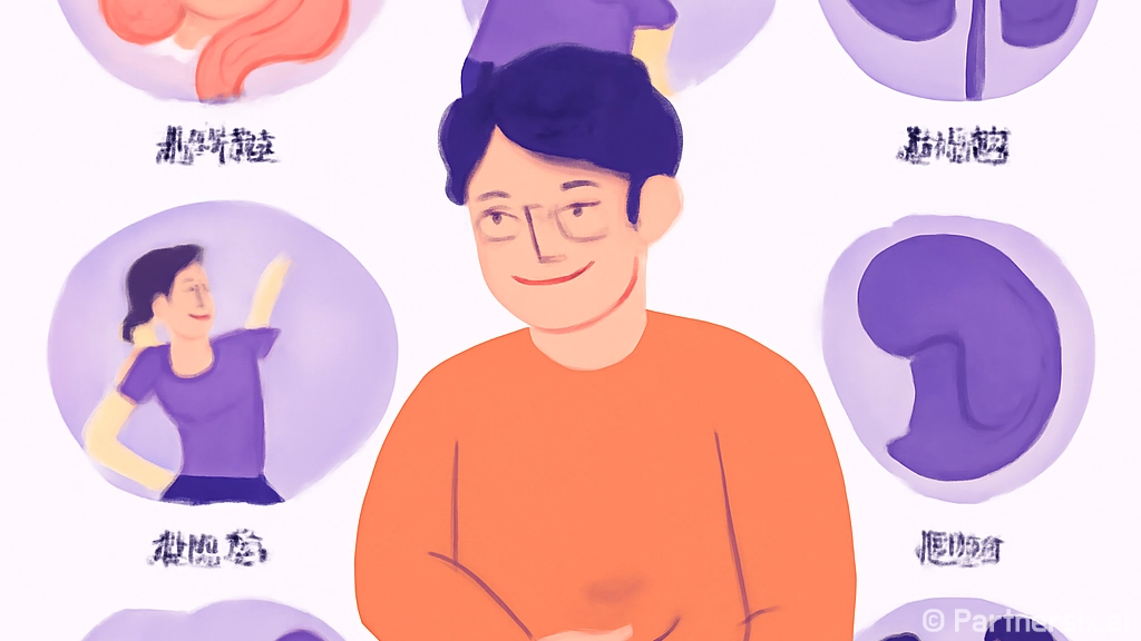 왼쪽 옆구리 통증을…