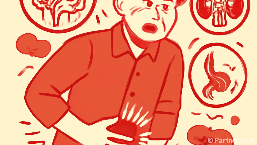 오른쪽 아랫배 통증…