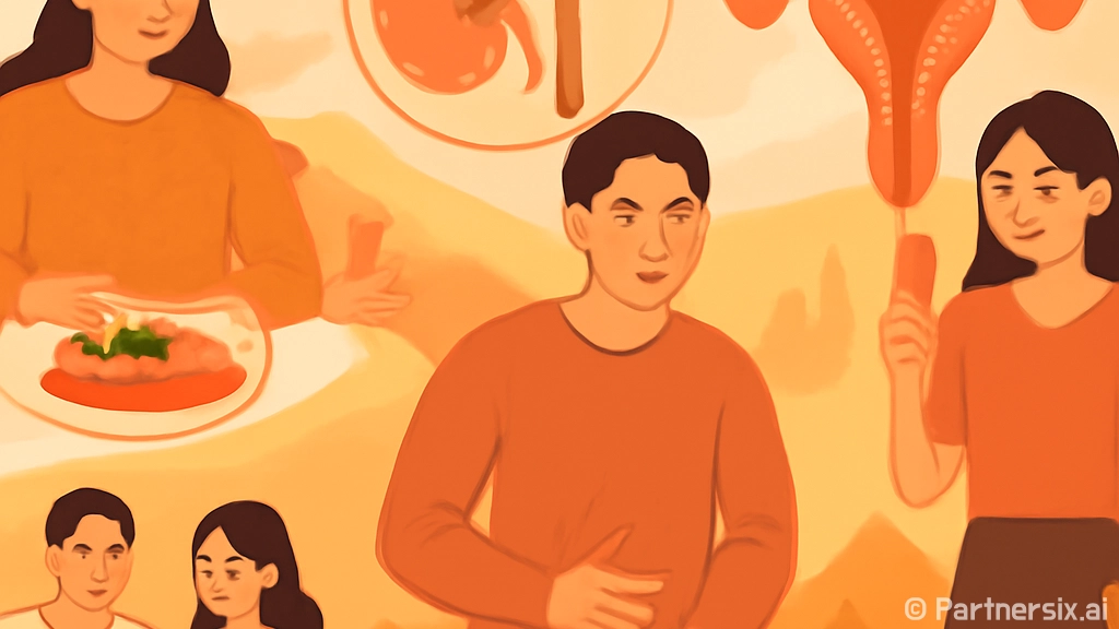 왼쪽 아랫배 통증을…