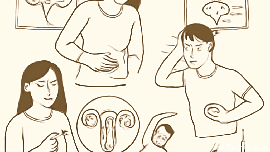 왼쪽 아랫배 통증을…