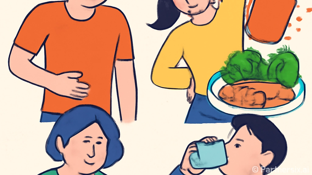 오른쪽 옆구리 통증…
