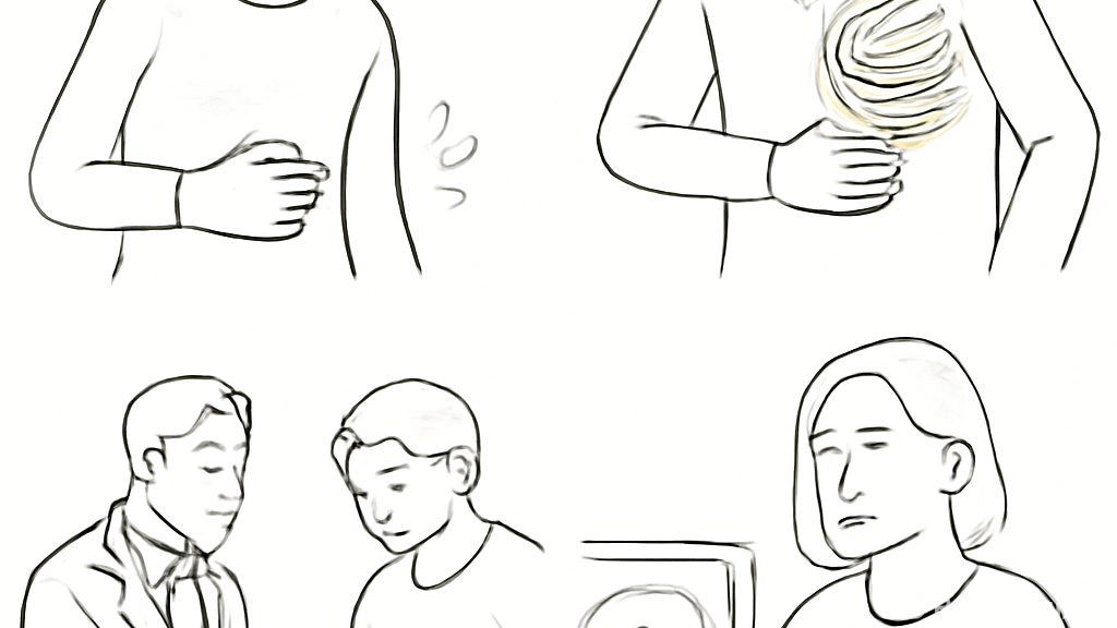 왼쪽 옆구리 통증을…