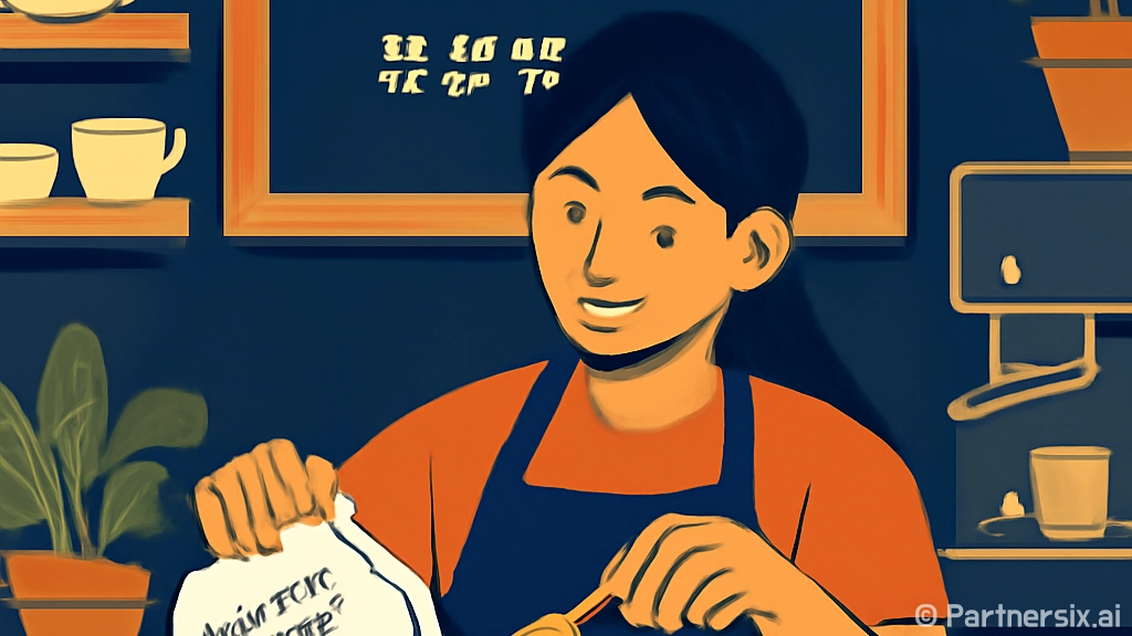 아일릿 모카를 즐기…