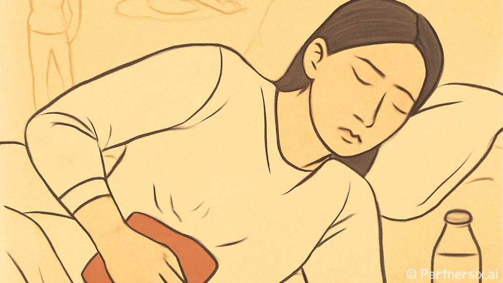 오른쪽 옆구리 통증…