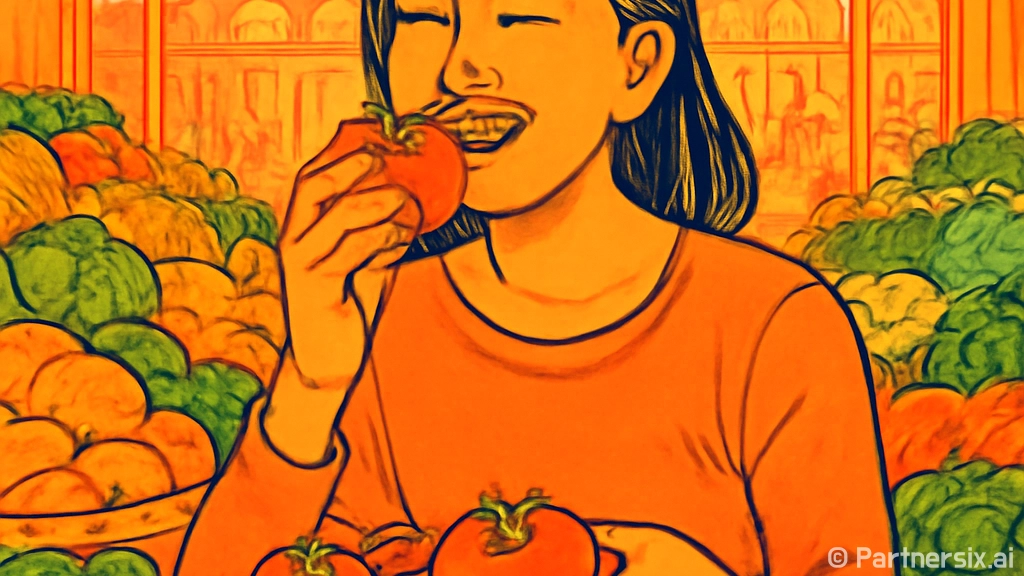 토마토의 놀라운 건…