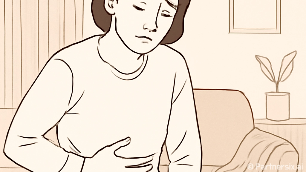오른쪽 옆구리 통증…