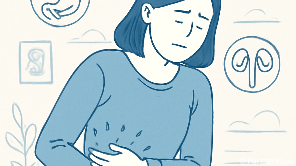 왼쪽 옆구리 통증 …