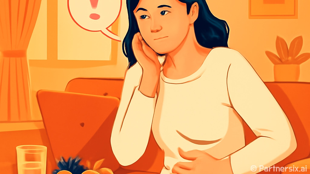 왼쪽 아랫배 통증:…