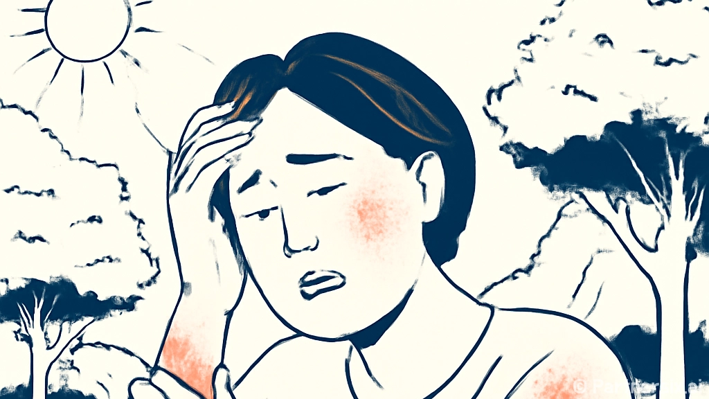 햇빛 알레르기 극복…