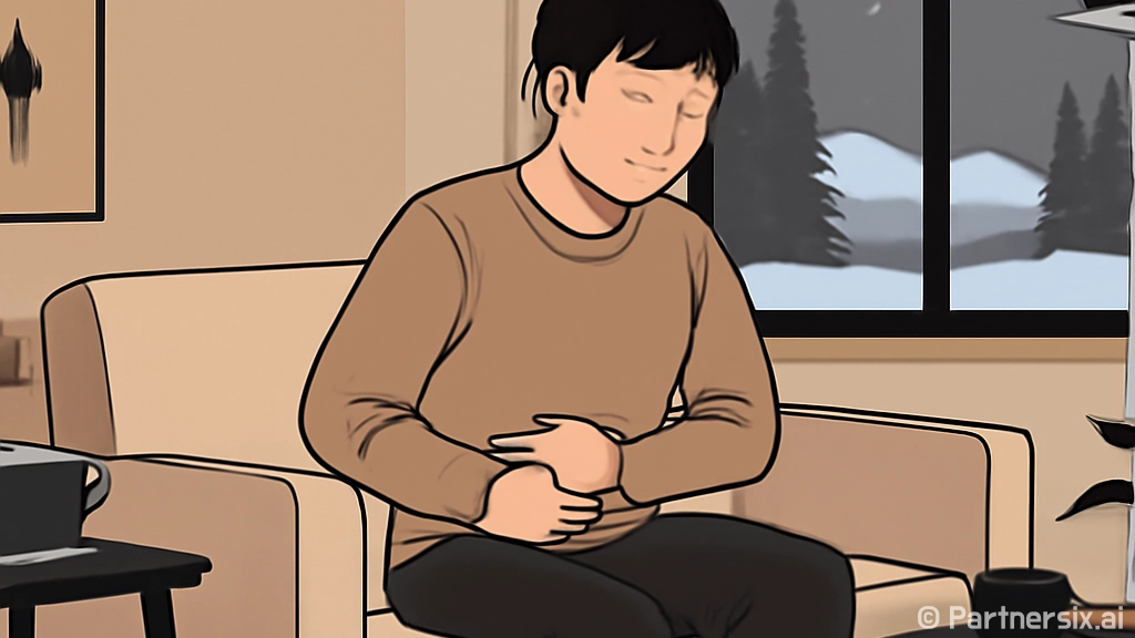 오른쪽 옆구리 통증…