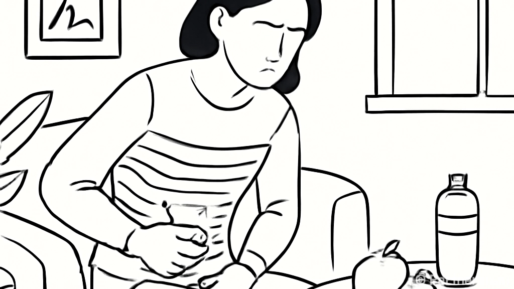 오른쪽 옆구리 통증…
