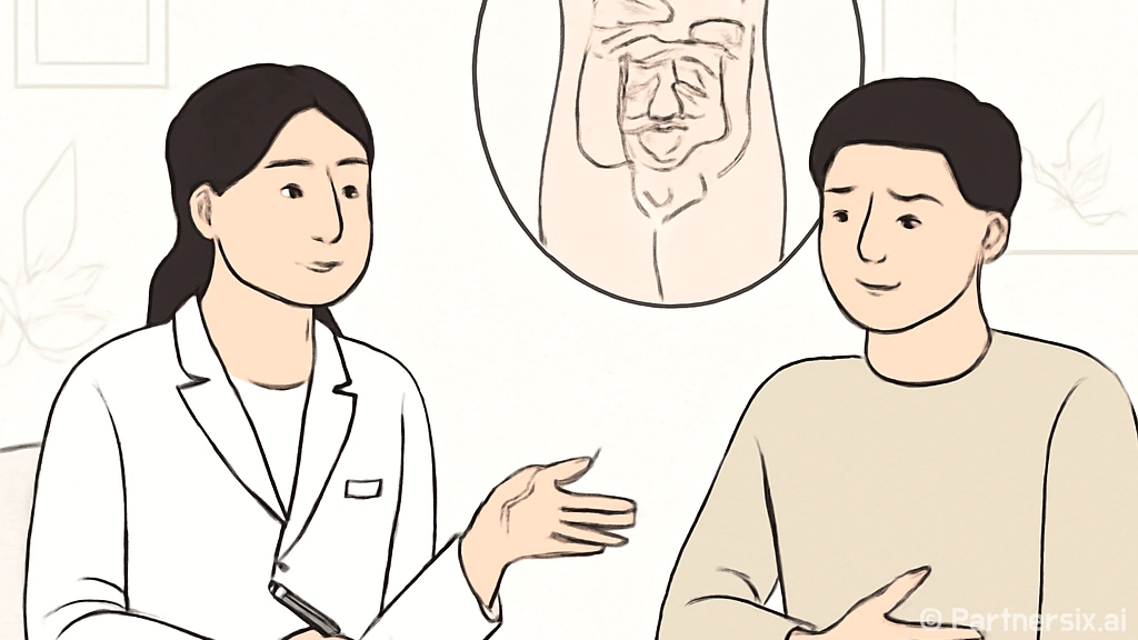 오른쪽 옆구리 통증…