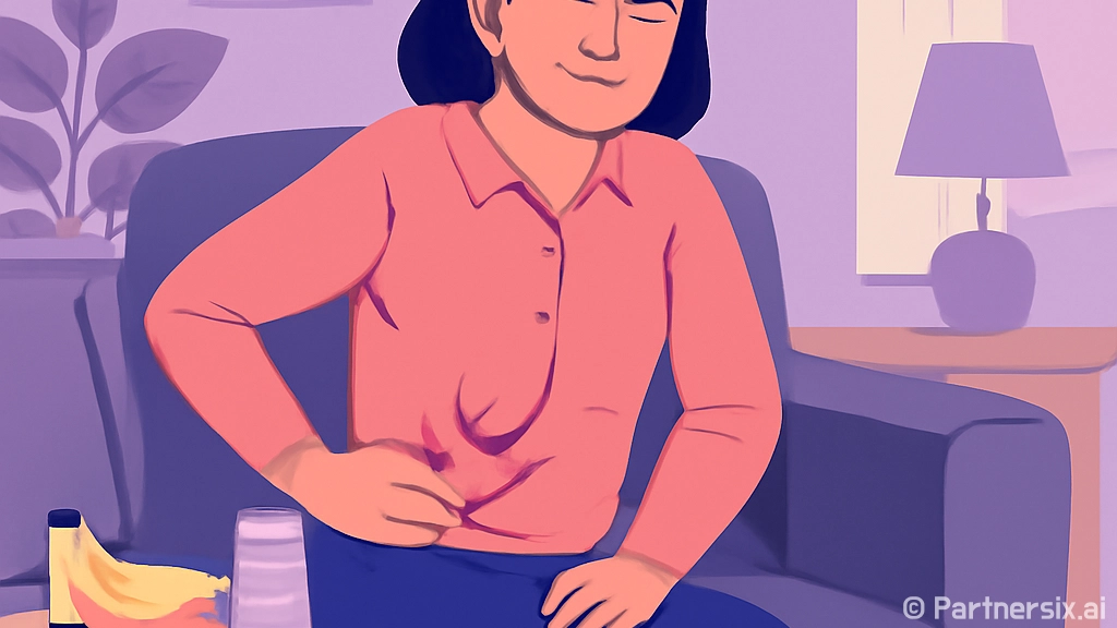 오른쪽 옆구리 통증…