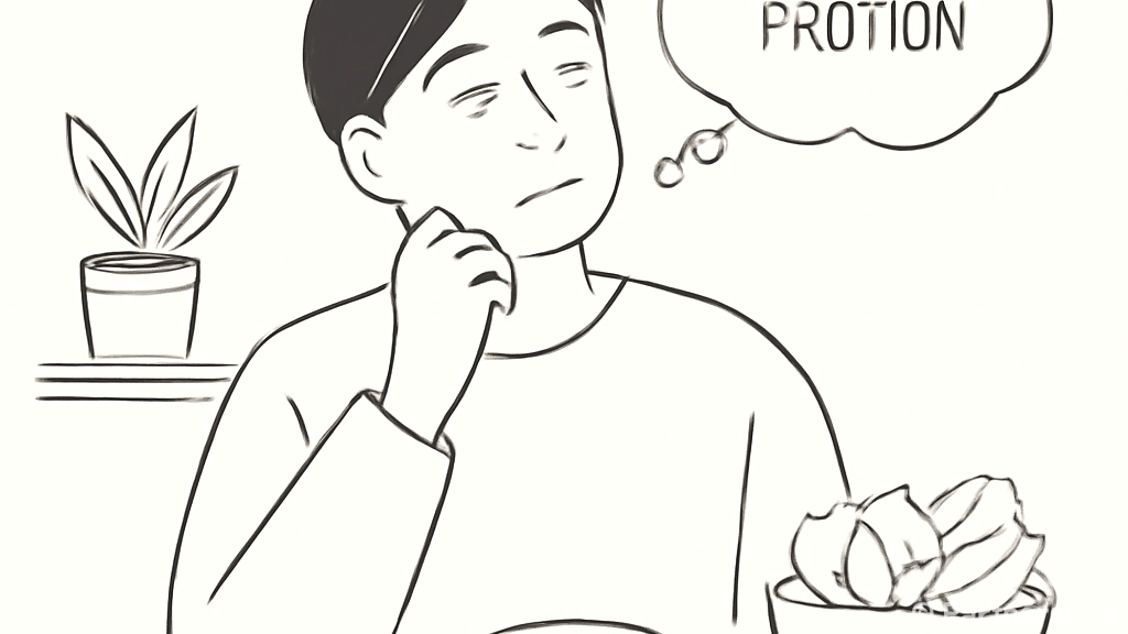 단백질음식, 매 끼…