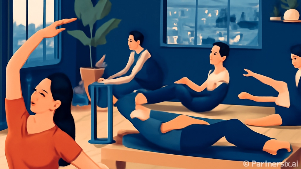 용산필라테스, 허리…
